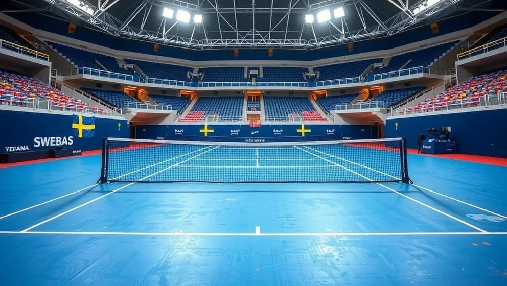 Davis Cup idag spelar Sverige mot Italien