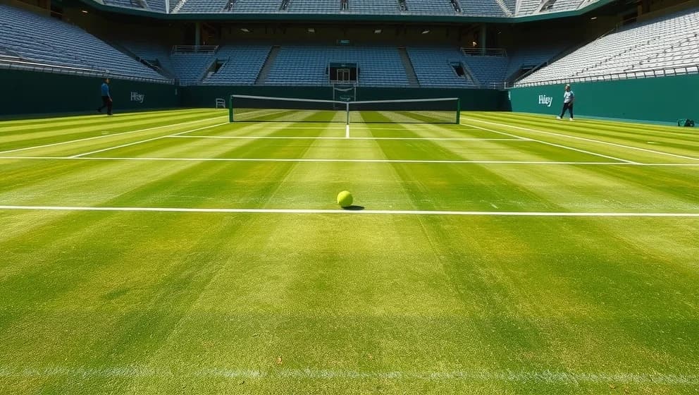 Mikael Ymer på Wimbledon