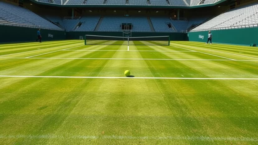 Mikael Ymer på Wimbledon