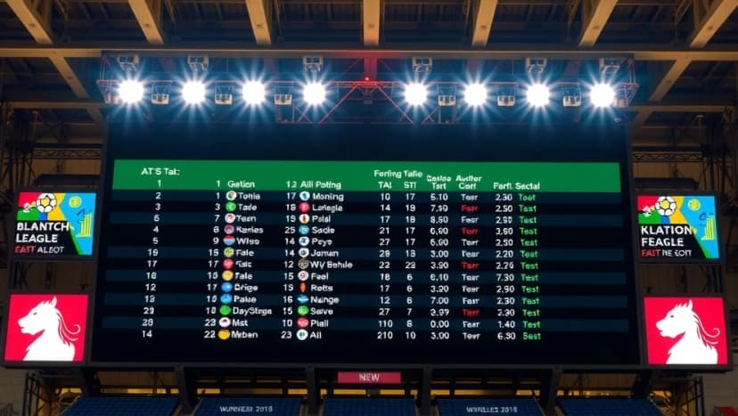 Poängställningen i Eliteserien idag