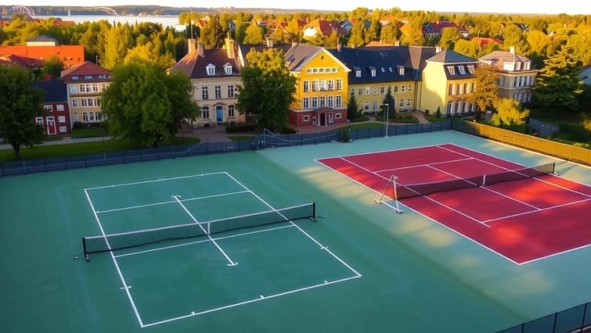Spela tennis i Göteborg