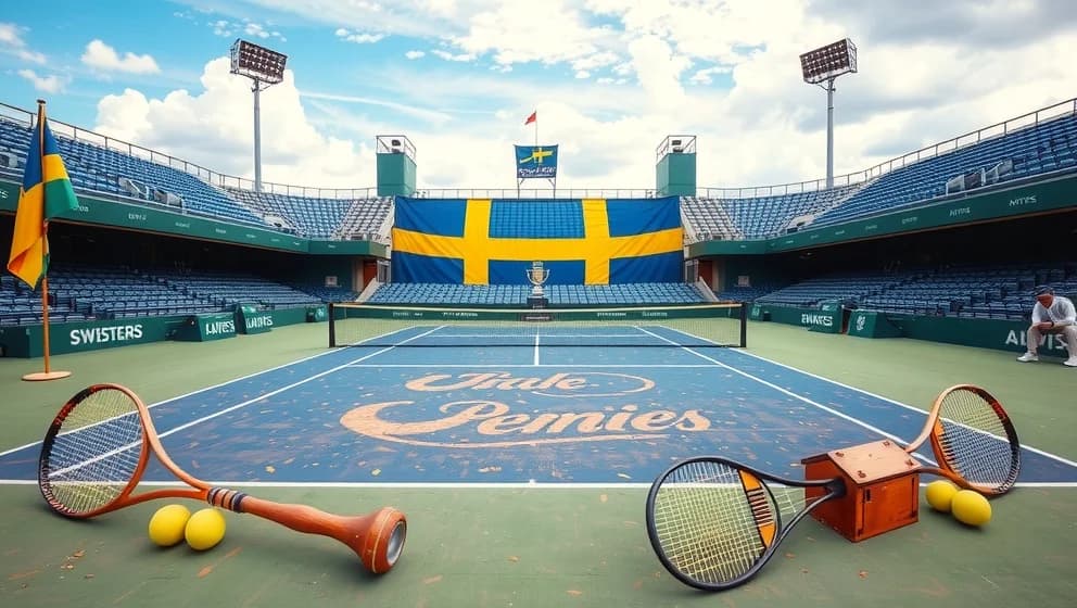 Sverige i Davis Cup tennisen