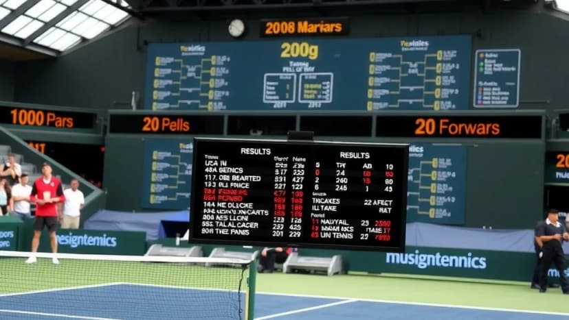 Tennis resultat idag och matchöversikt