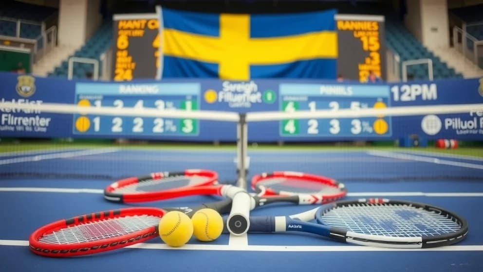 Tennisranking Sverige nu