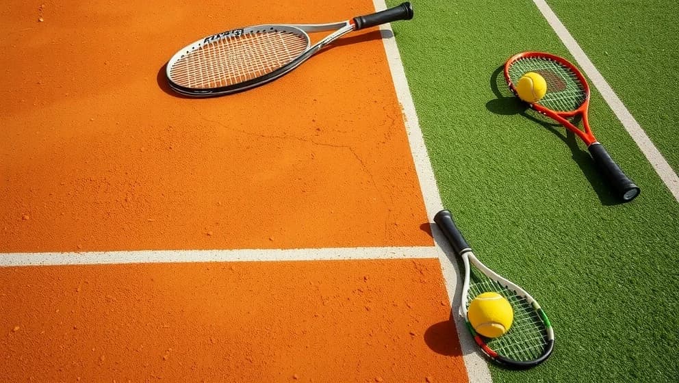 Underlag för tennisbana utomhus