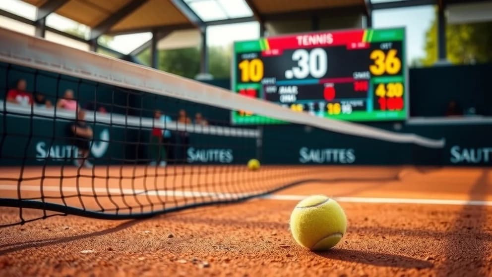 Vilka är tennis resultaten idag